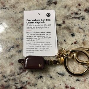 Lululemon Everywhere Belt Bag Charm Keychain